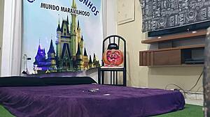 Halloween Party Turns Into Gangbang For Taissa Winkler With Leo Fernandez And El Toro De Oro