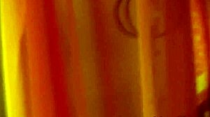 Seductive Brunette Milf Undresses in Provocative Dance, Ripping Clothes