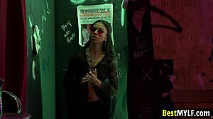 perverted mylf meets up with an old girlfriend unleashing her passion and stripping naked to eat each others pussies