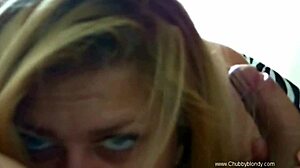 Blonde Cougar Gets Messy Facial Fuck