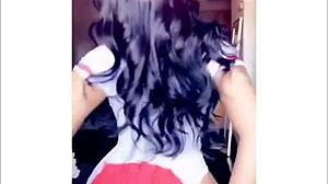 Wow! Big Ass Shaking During Intense Massage And Masturbation Session!