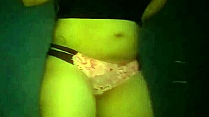 sexy mature woman in homemade intimate moment