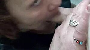 Wow! Her Cock Handling Skills Prove She’s a Deepthroat Pro Swallowing Cum!