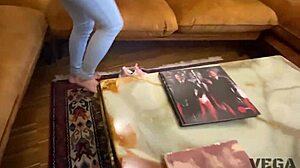 The step brother teaches his stepsister anal sex