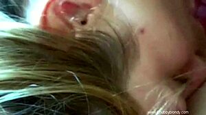 Blonde Cougar Gets Messy Facial Fuck