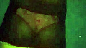 sexy mature woman in homemade intimate moment