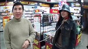 daisy dukes with natural tits fucks like a dogging slut