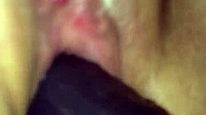 big black cock wife fucking herself and squirting on that monster cock 😍💦