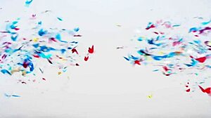 Horny Man Masturbates and Pets Himself with Pantyhose Legs Under Sperm River