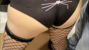 they're groping my ass and covering it with oil. just another day in mexico for a slut like me.