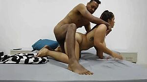 Horny Latina Teen Fucks Stepbrother