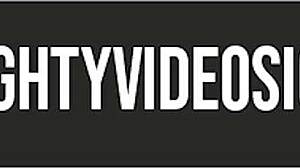 Babi Fantinni gives blowjob to nerd on webcam