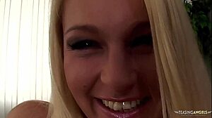 Nikki Sun In Lingerie Gets Double Penetrated At Home