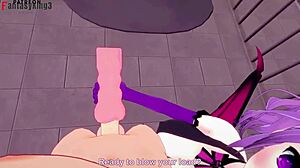 I visit my personal succubus for a blowjob short pov