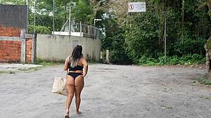 Latina Paty Bumbum Drinks Hot Milk From Leo Fernandez