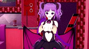 I visit my personal succubus for a blowjob short pov