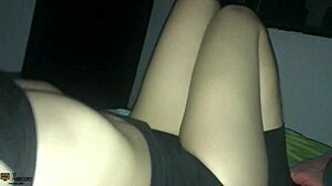 Hard pounding with hermanastro in sideways action