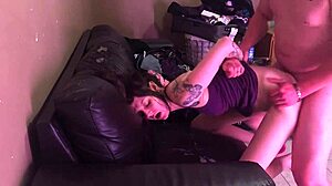 handcuffed canadian teen in homemade restraint scene