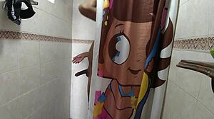 Le Pido Un Favor A Mi Hermanastra Y Termino Follandola En El Baño Y Me Corro En Sus Grandes Tetas 1 Parte