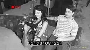 The lewd brunette nurse wants a huge cock to ride deepthroat style.