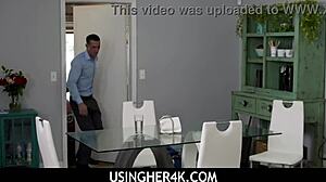 Usingher4k - szexi titkárnő Harper Red és Quinn Waters megdugva