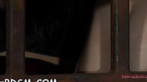 what's shocking about this chick's lusty vagina? she uses toys and blows slave.