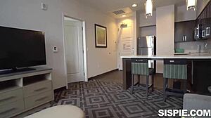 My slutty step sister Uma Jolie, she's so petite with big tits, I can't resist her ass.