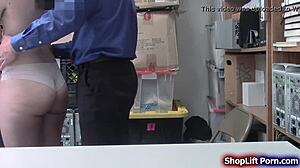I saw the pornstar shoplifter get fucked by securty
