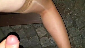 wife in nylon pantyhose getting fucked 😏