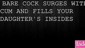 Petollinen mies riisuu kondomin kovaan sisäänlaskuun