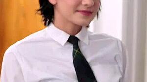 innocent high student tag teamed by lusty teachers