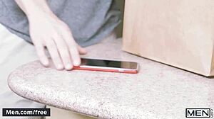 Colby Keller and Jacob Peterson in Jizz Orgy with Roommate