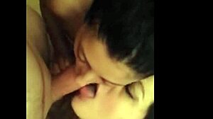 Curvy Wife Shares Double Blowjob