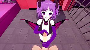 I visit my personal succubus for a blowjob short pov