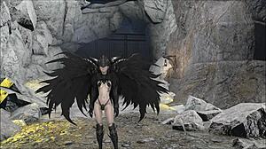 fallout 4 dark angel fashion show