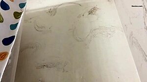 Amateur European Girl Showers With Silicone Big Tits In Homemade Bathing Scene