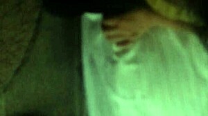 bj and finger in homemade mature scene!