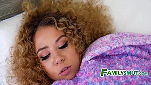 allie addison's sneaky day off with stepsis in shower