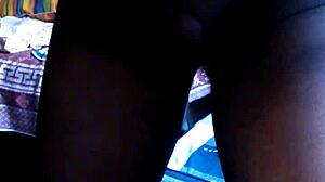 I cum inside black pantyhose during masturbation