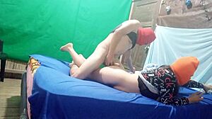 Segunda Parte - Ebony casera caliente en perrito