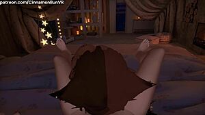 Submissive Babe Gets Rough Deepthroat In VR