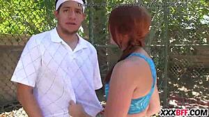 Petite Teen Sluts At Summer Camp Play Tennis And Fuck Hard