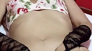 University Student Dances Sensually, Inviting Hardcore Sex