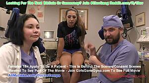 doctor asks, 'spread your legs for the exam, latina patient?'