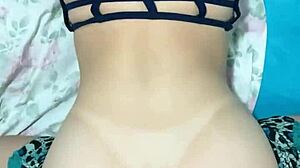 blonde in lingerie gets her ass fucked hard in this compilation