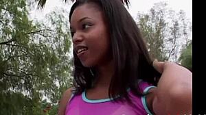 Slim brunette milf with big cock.