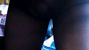 I cum inside black pantyhose during masturbation