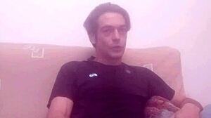 Real interview with amateur boy cumming in casting session