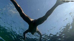 We explored the underwater world outdoors, discovering hidden spots and marine life.