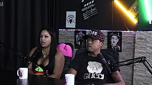 Hanna Pimentinha Gives Blowjob in Car Before Halloween Gang Bang